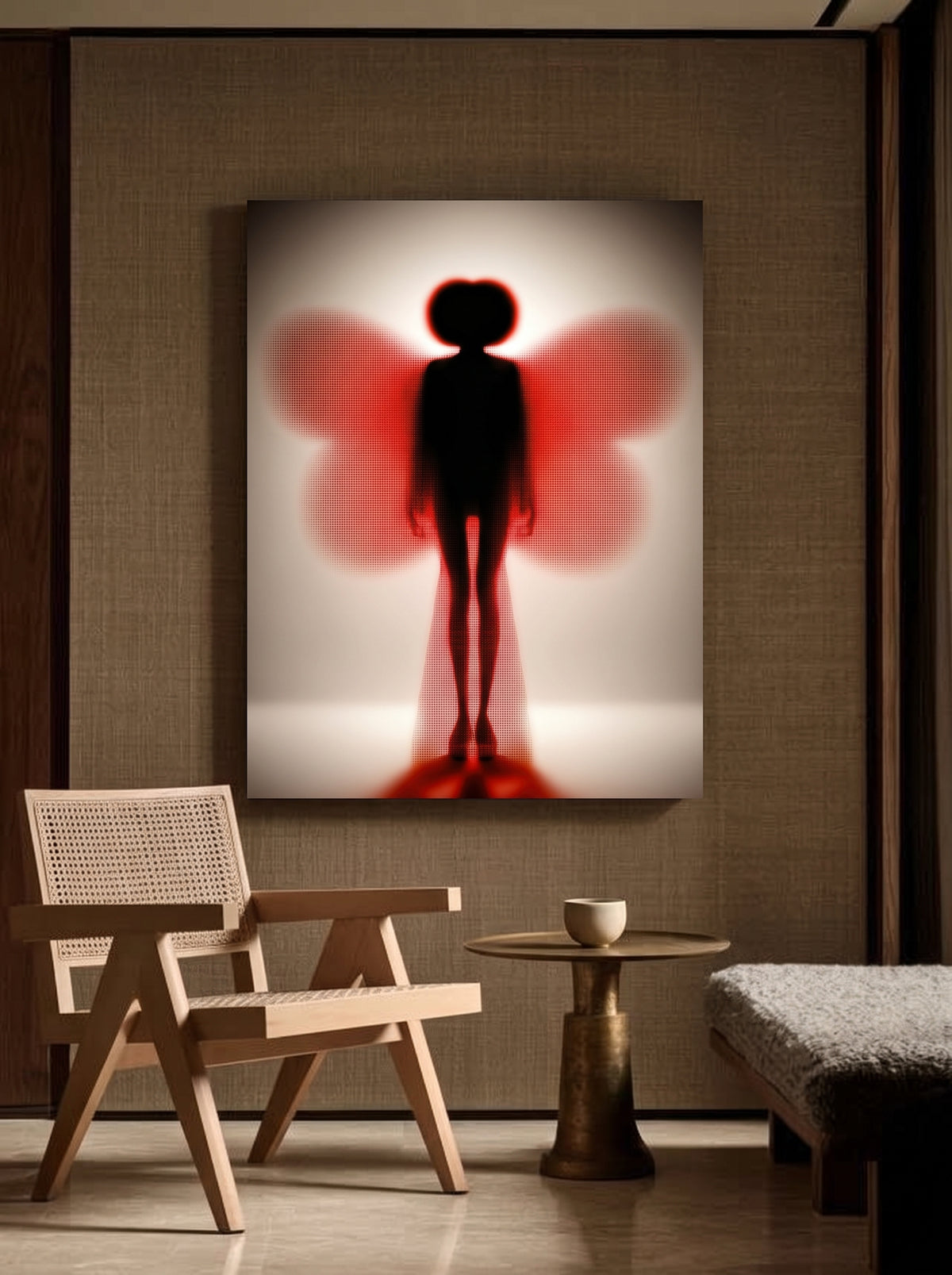Butterfly Silhouette Art 543