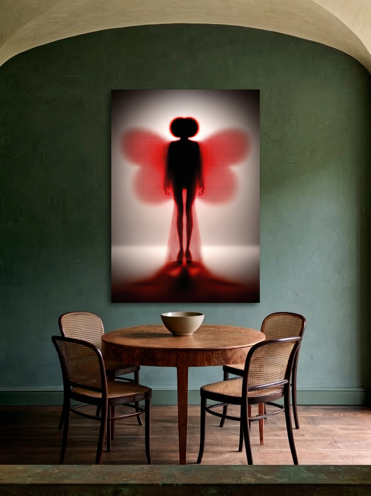 Butterfly Silhouette Art 543
