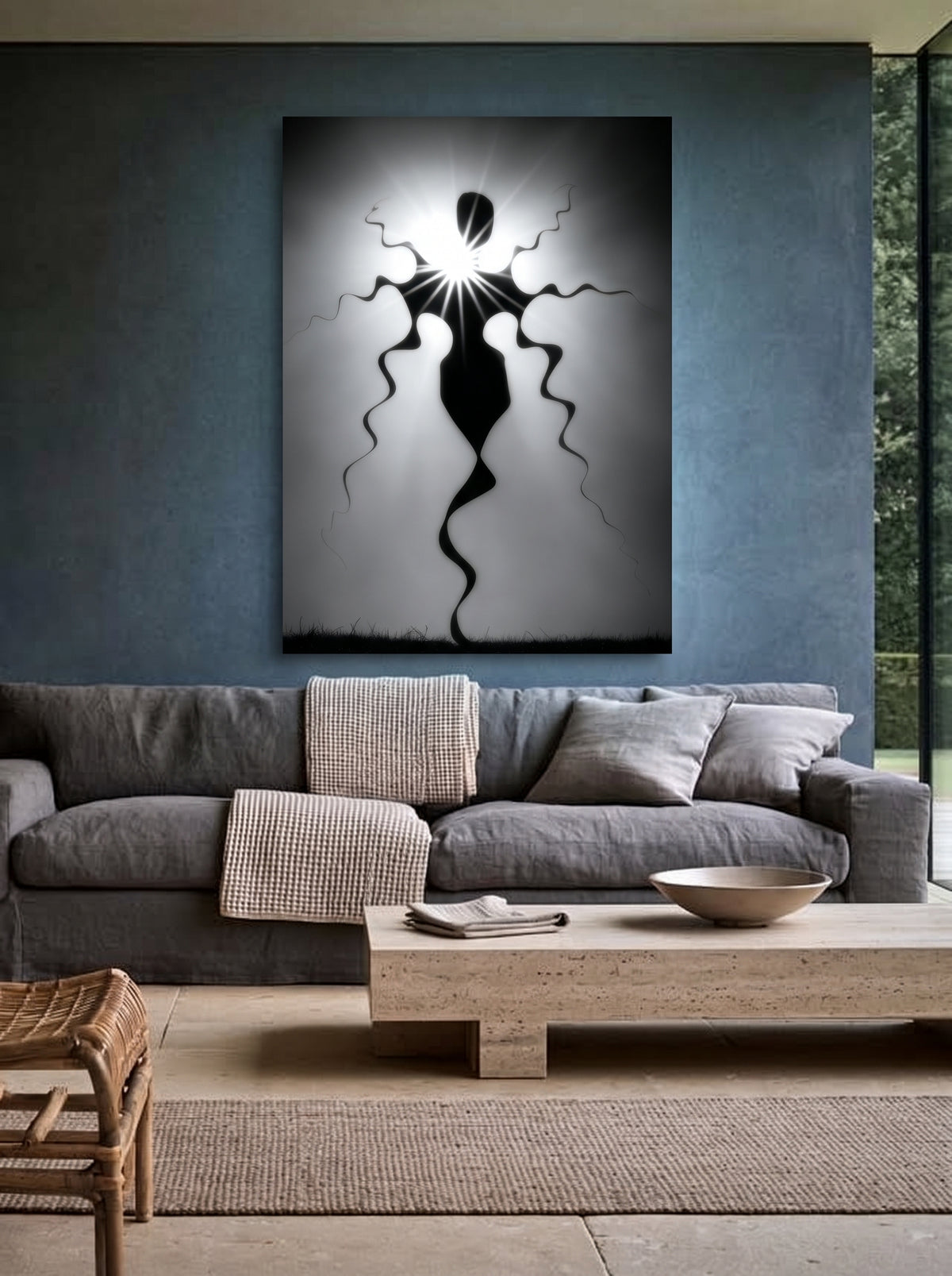 Ethereal Silhouette Art 544