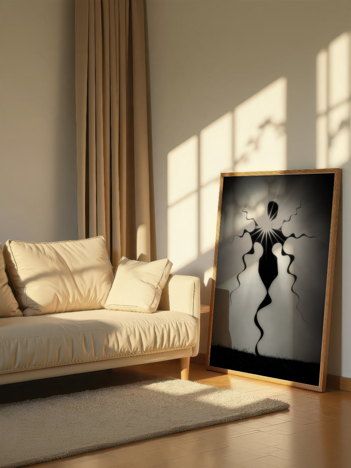 Ethereal Silhouette Art 544