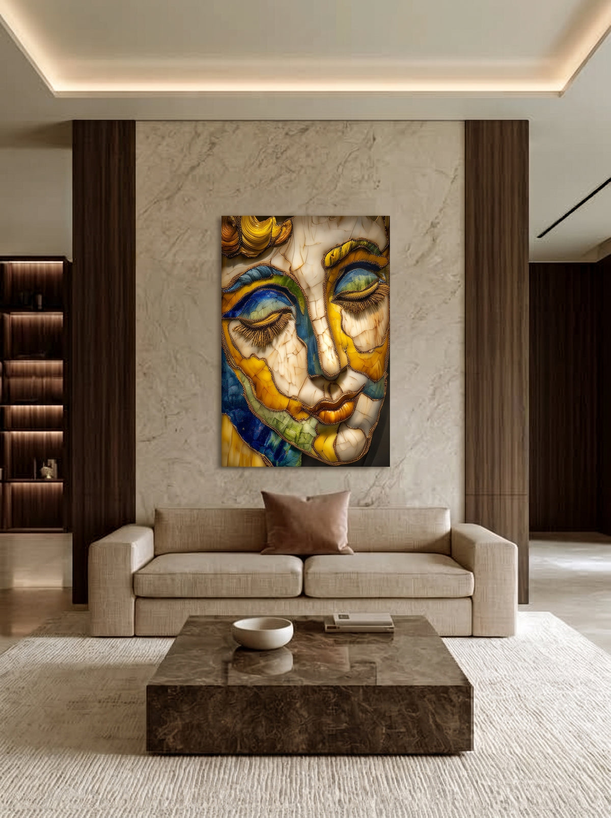 Dreaming Mosaic Portrait 550