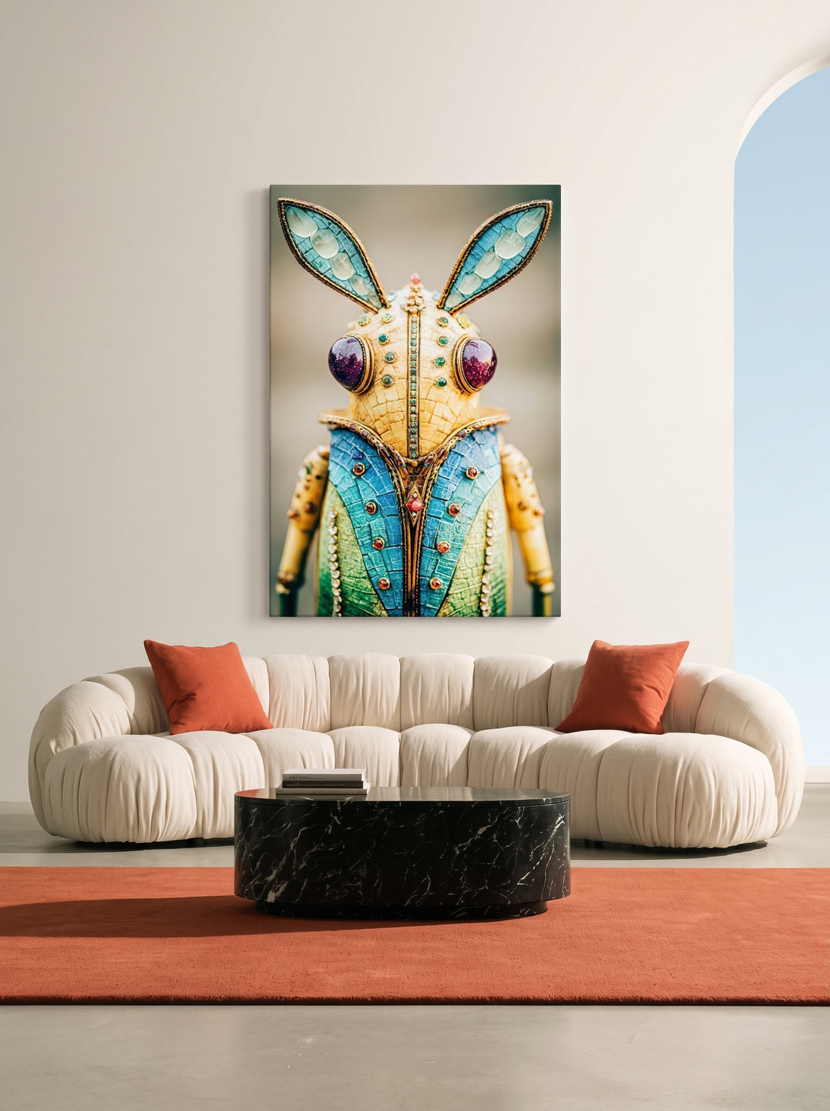 Enamel Art Grasshopper 553