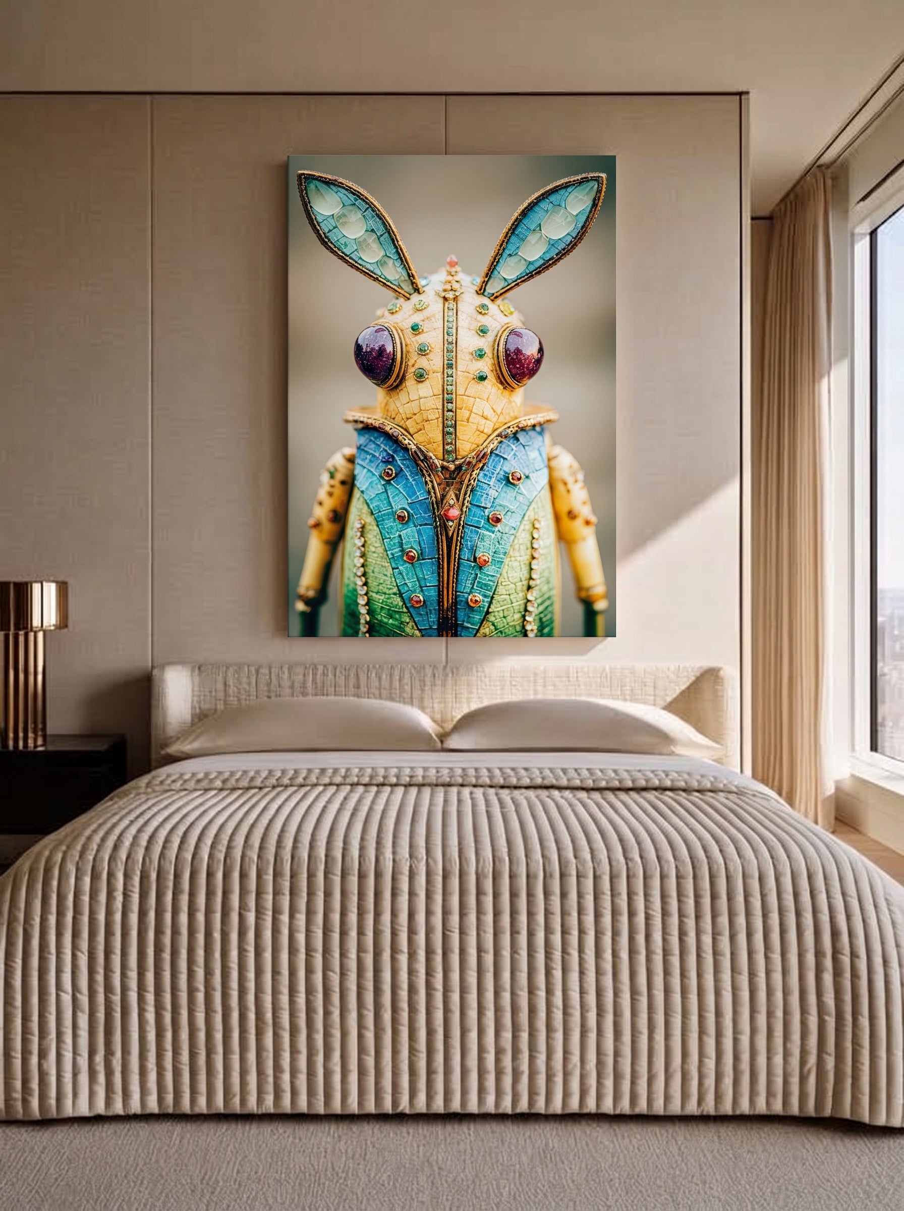 Enamel Art Grasshopper 553 Secondary image