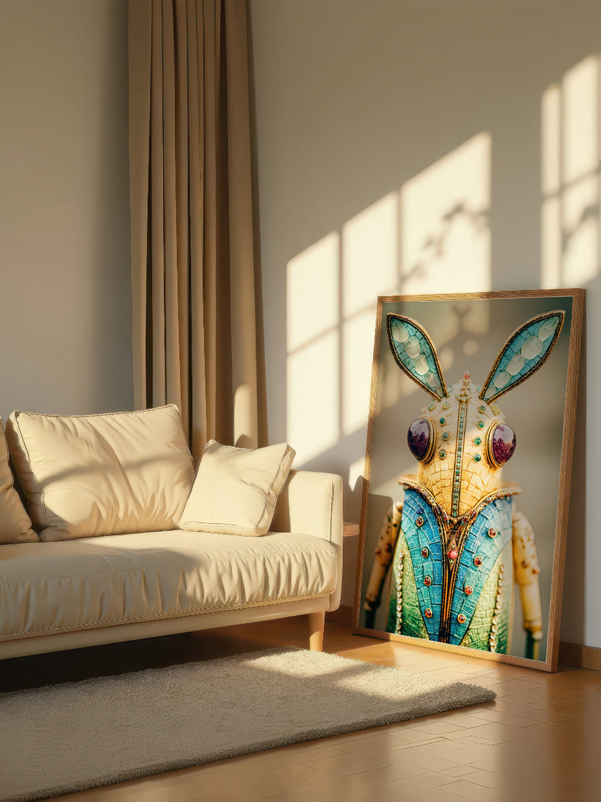 Enamel Art Grasshopper 553