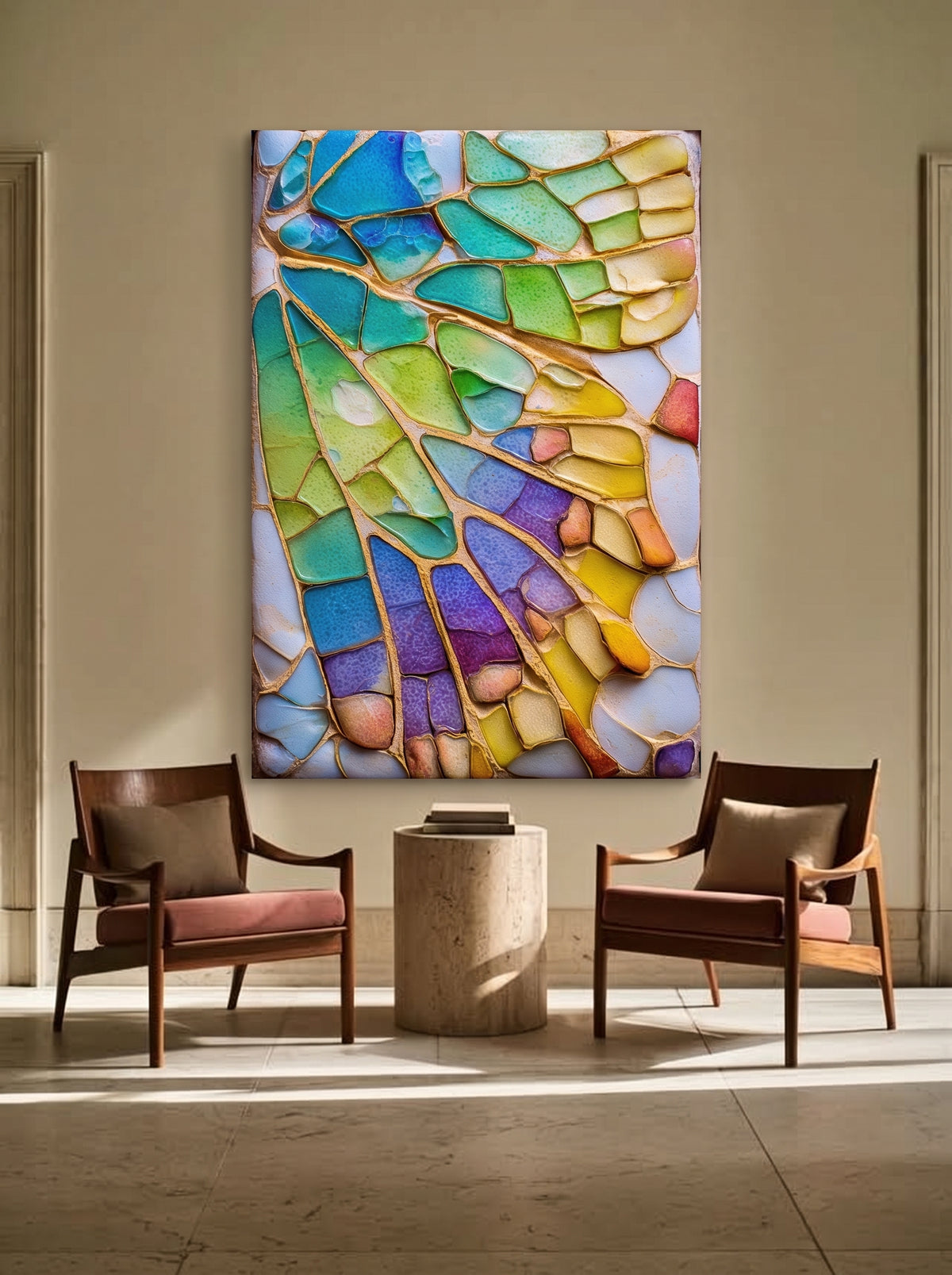 Stained Glass Wing 554