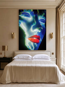 Electric Neon Portrait 558