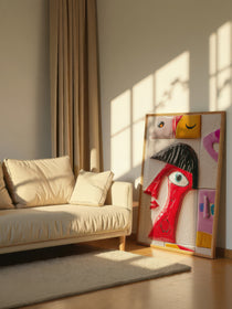 Playful Ceramic Portrait 563