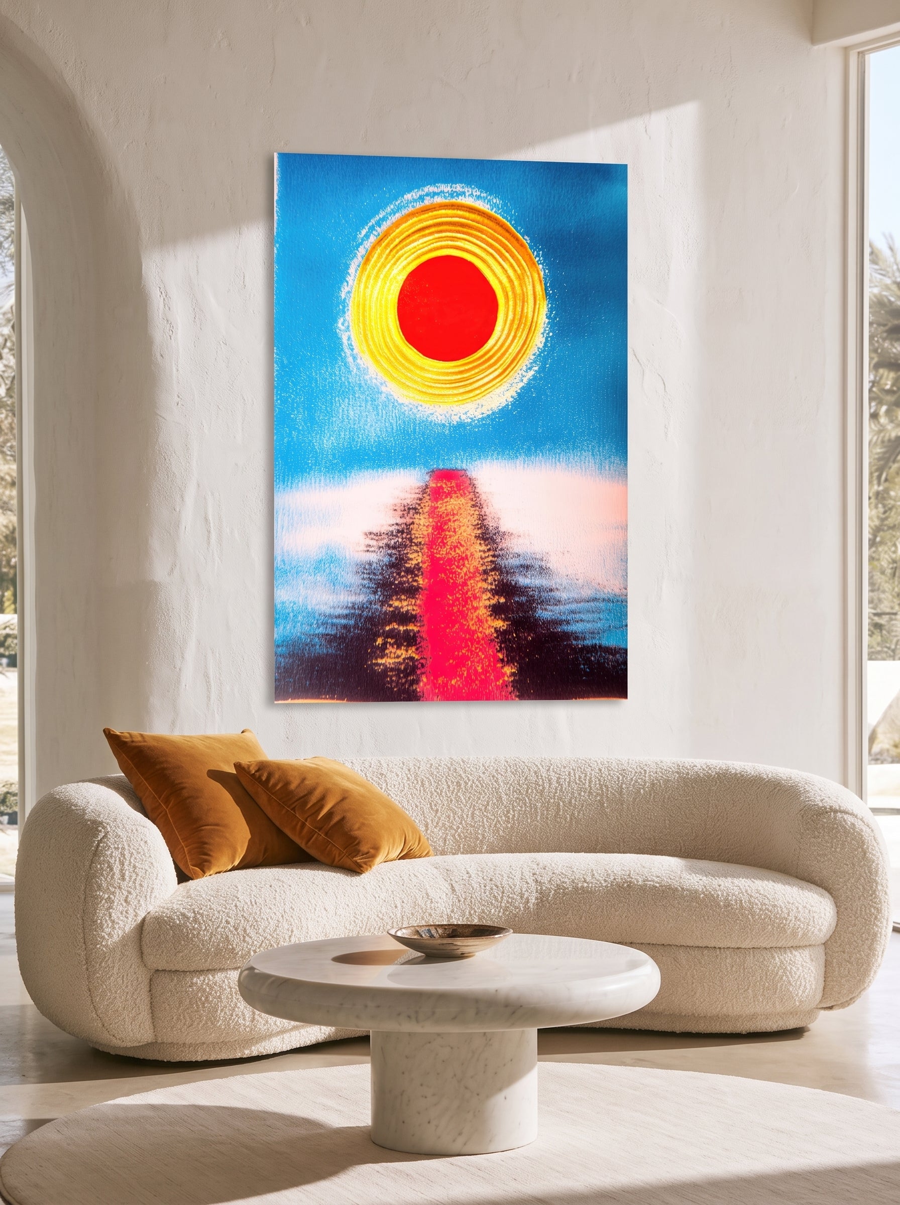 Bold Abstract Sunset 567 Secondary image