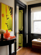 Solar Profile – Surreal Graphic Street Portrait Wall Art 568