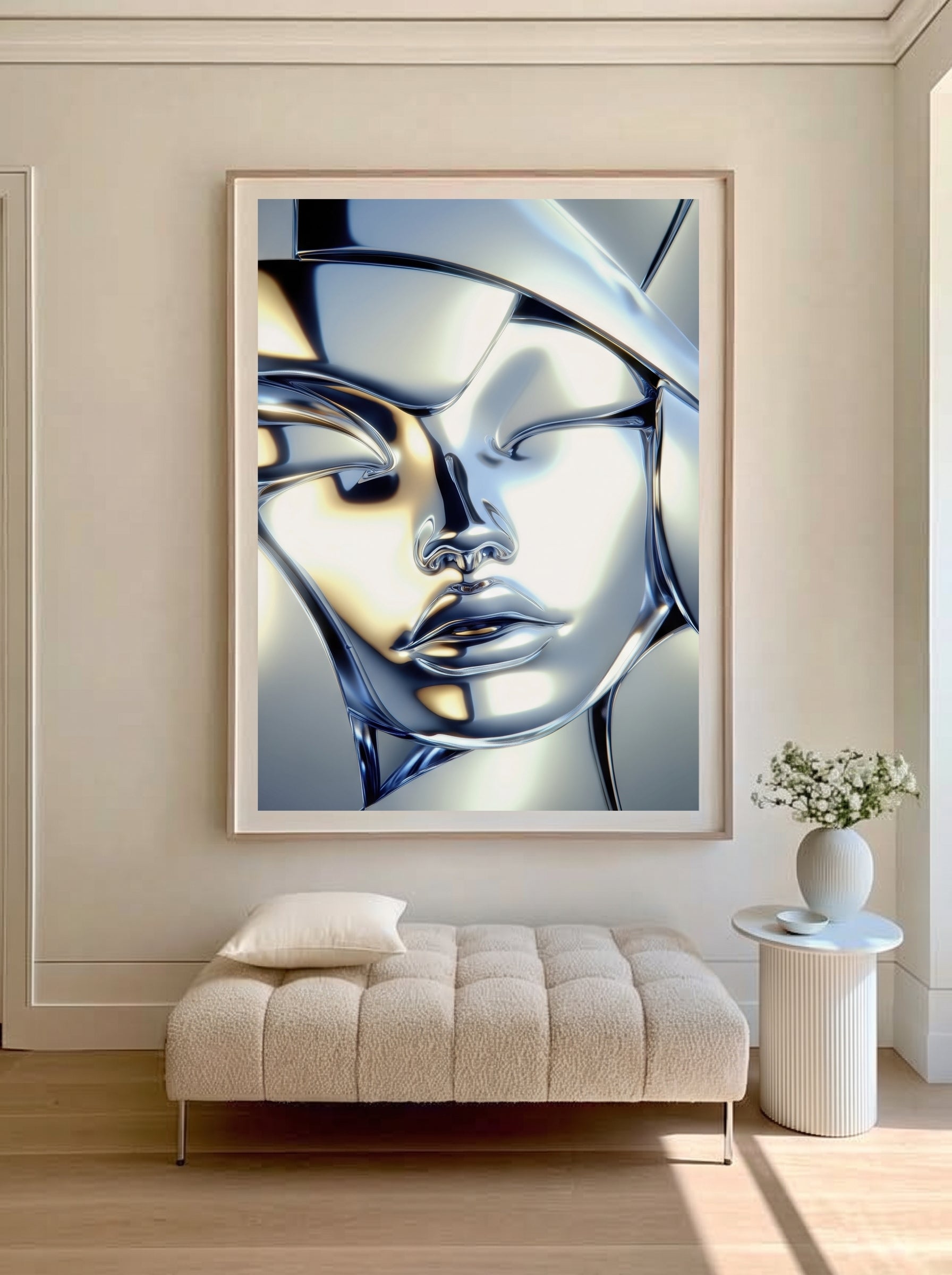 Liquid Metal Portrait 576 Secondary image