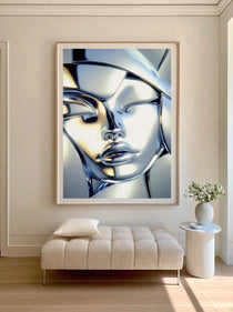 Liquid Metal Portrait 576