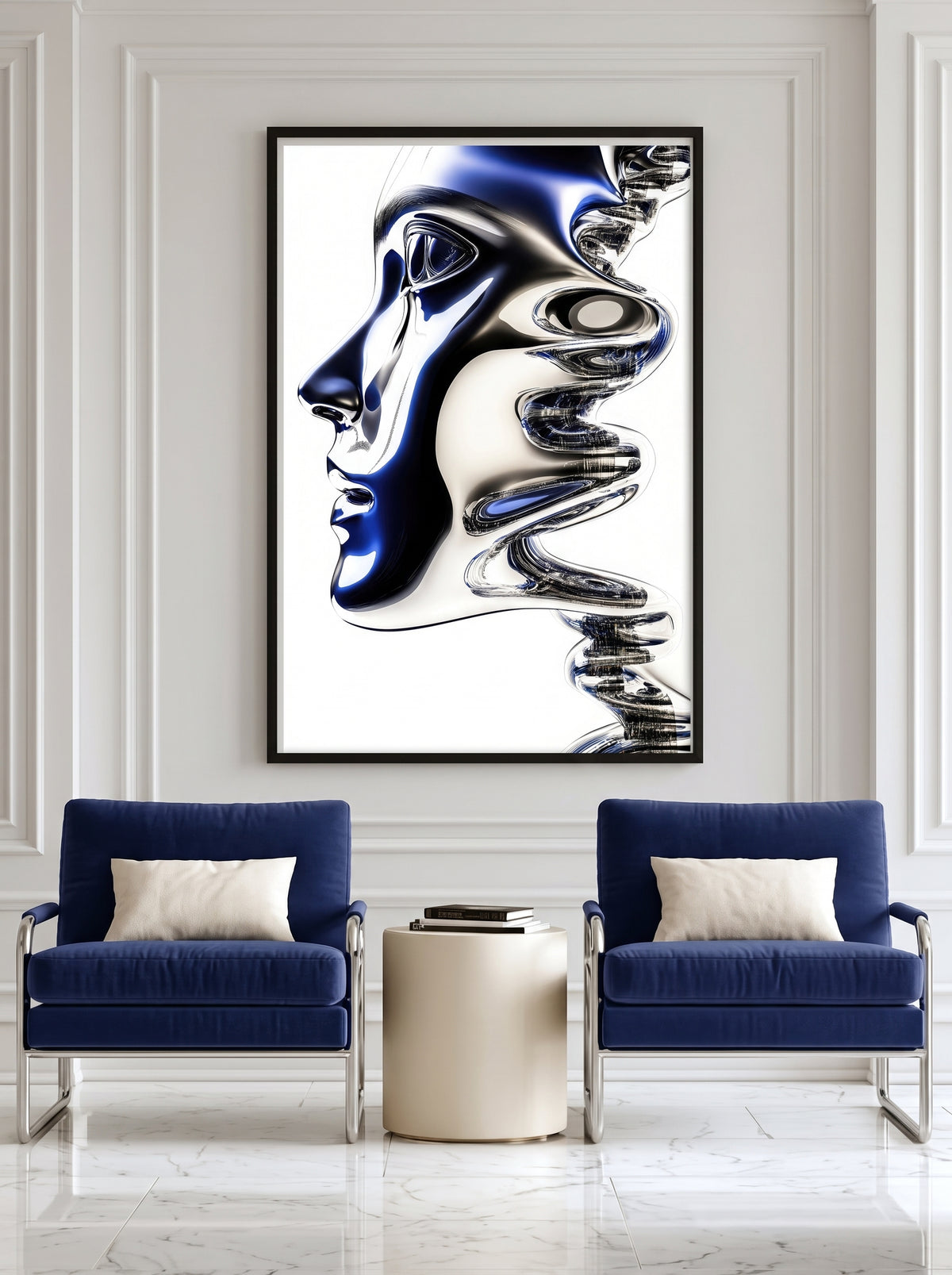 Futuristic Chrome Profile 578