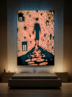Glitter Shadow – Surreal Urban Scale Wall Art 579