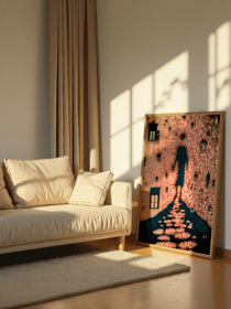 Glittering Silhouette Portrait 579