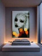 Cracked Light – Surreal Fractured Figure Wall Art 581