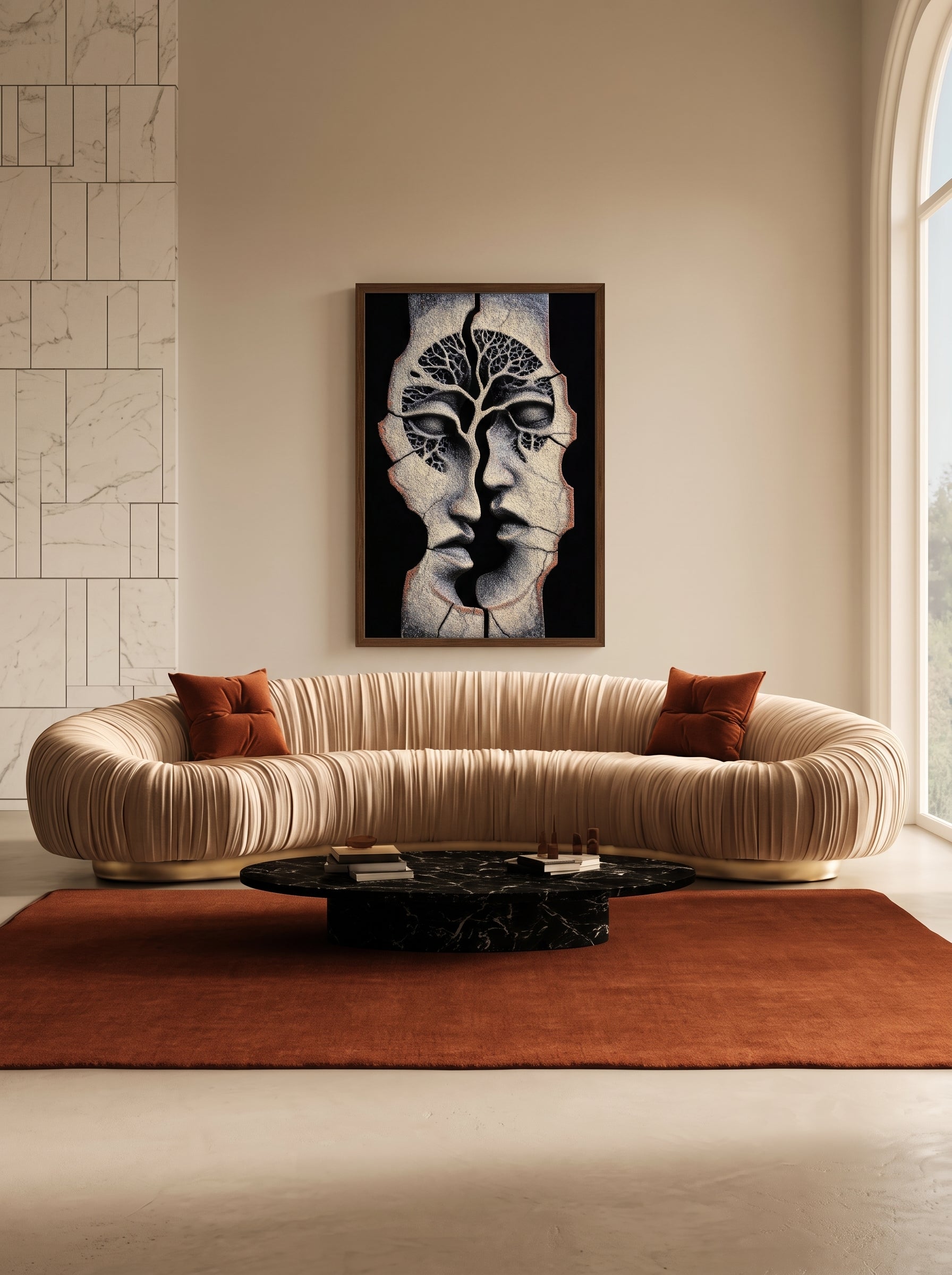 Stone Relief Lovers 586 Secondary image