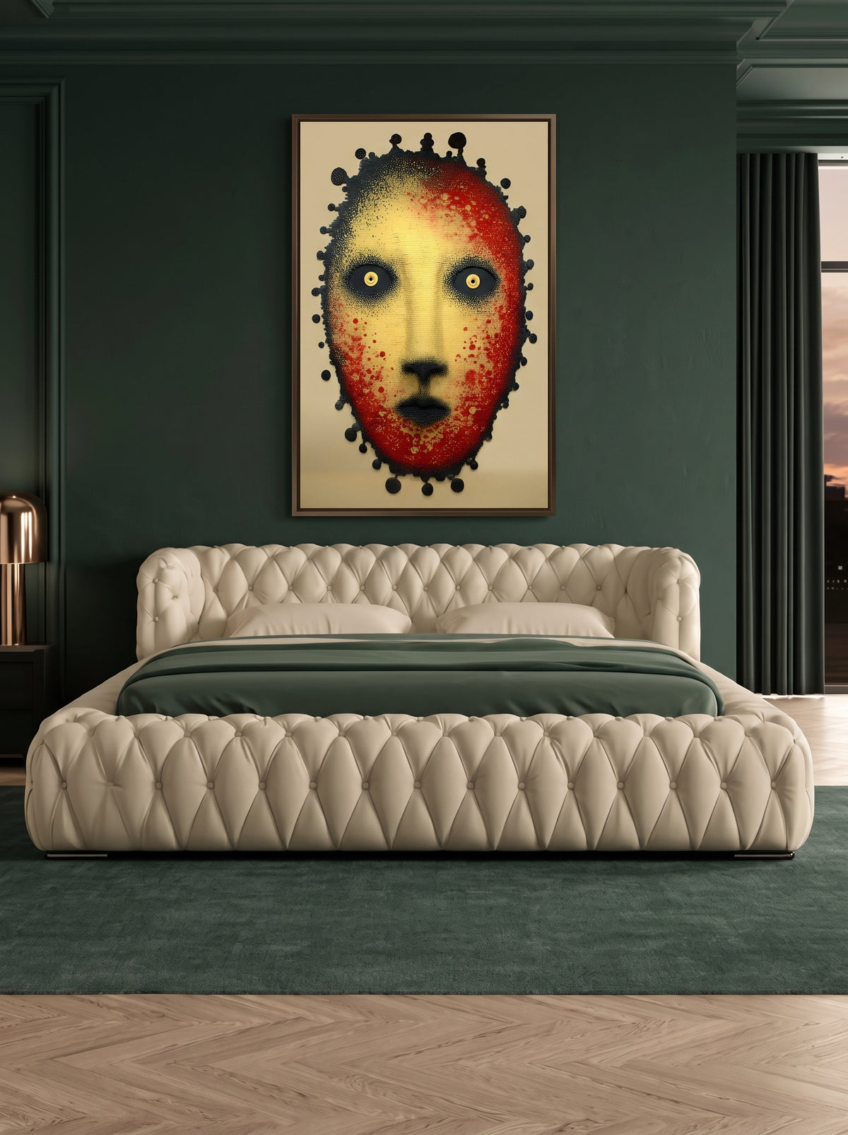 Stipple Art Face 588