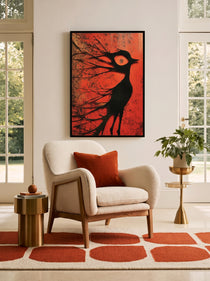 Silhouette Art Bird 589