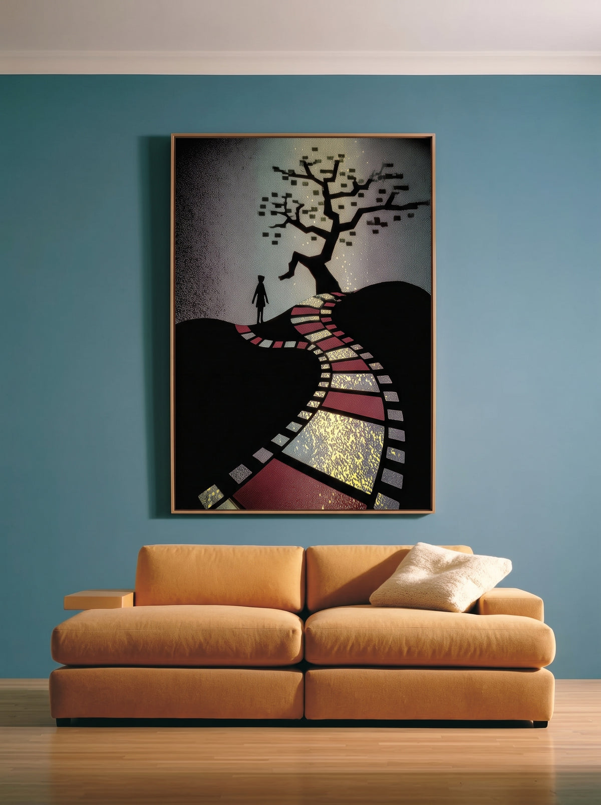 Dreamy Silhouette Landscape 591