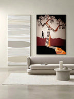Urban Roots – Surreal Nature City Wall Art 592