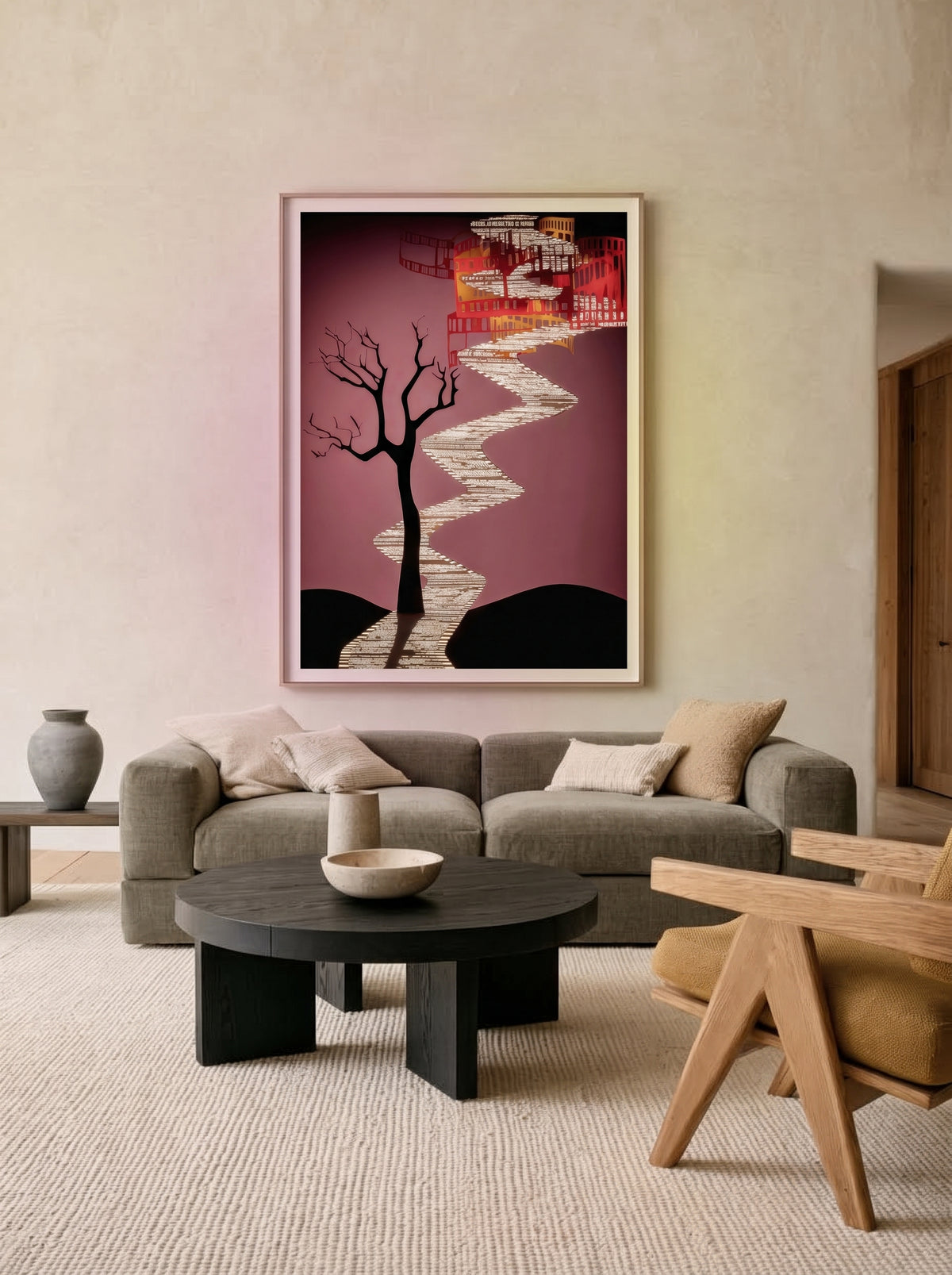 Winding Surreal Path 593