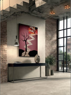 Narrative Ascent – Surreal Graphic Journey Wall Art 593