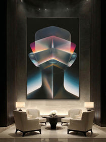 Prismatic Glass Portrait 594