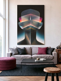 Prismatic Glass Portrait 594