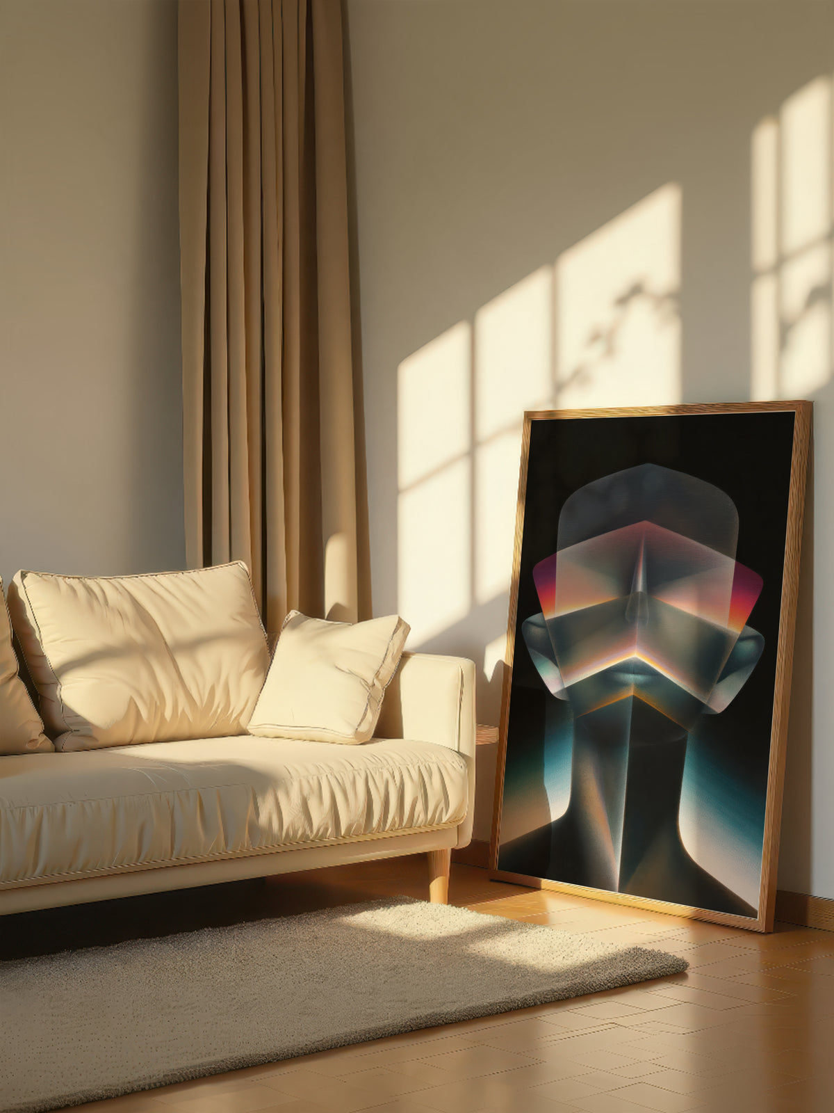 Prismatic Glass Portrait 594
