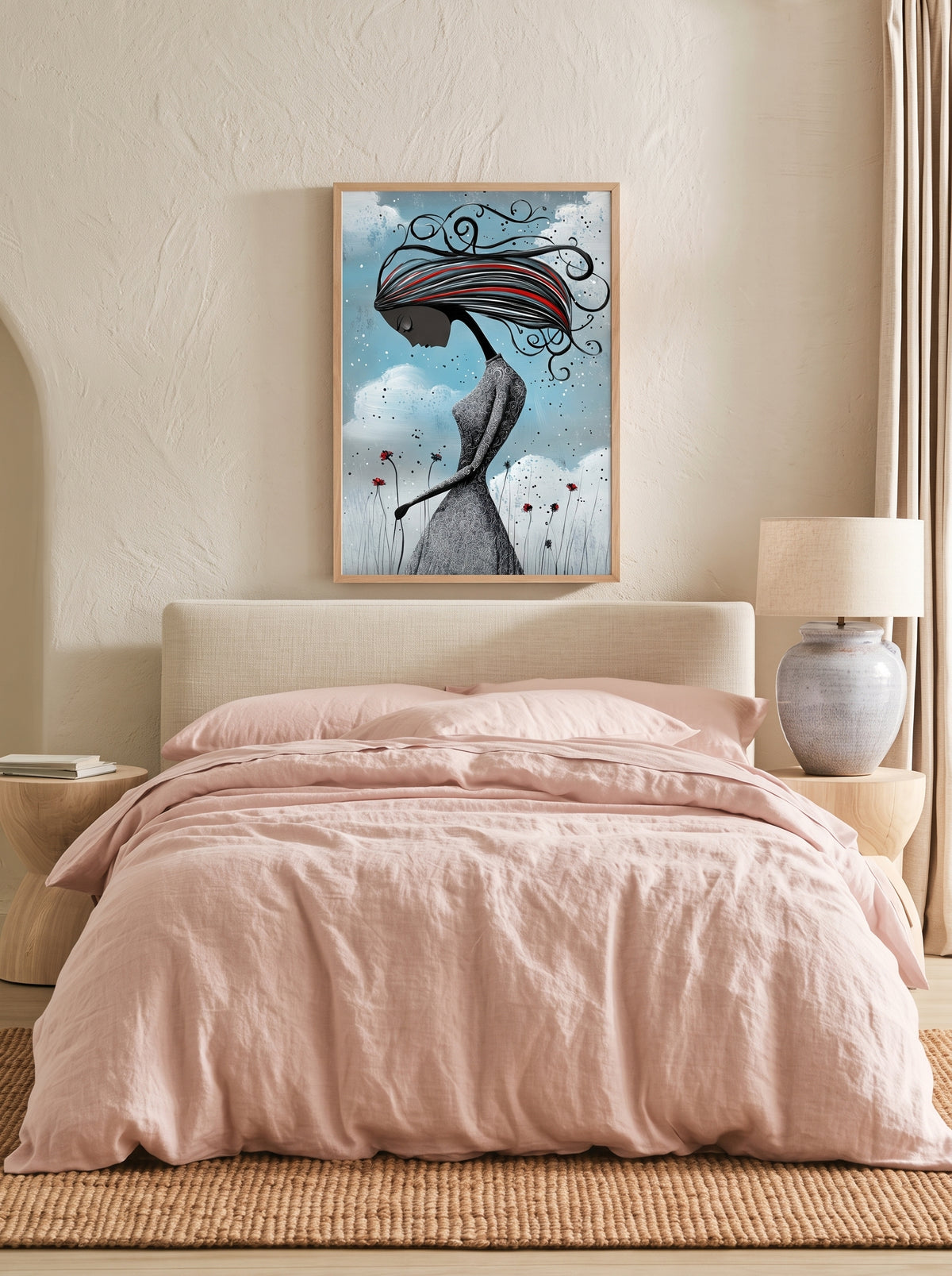 Windswept Whimsical Portrait 597