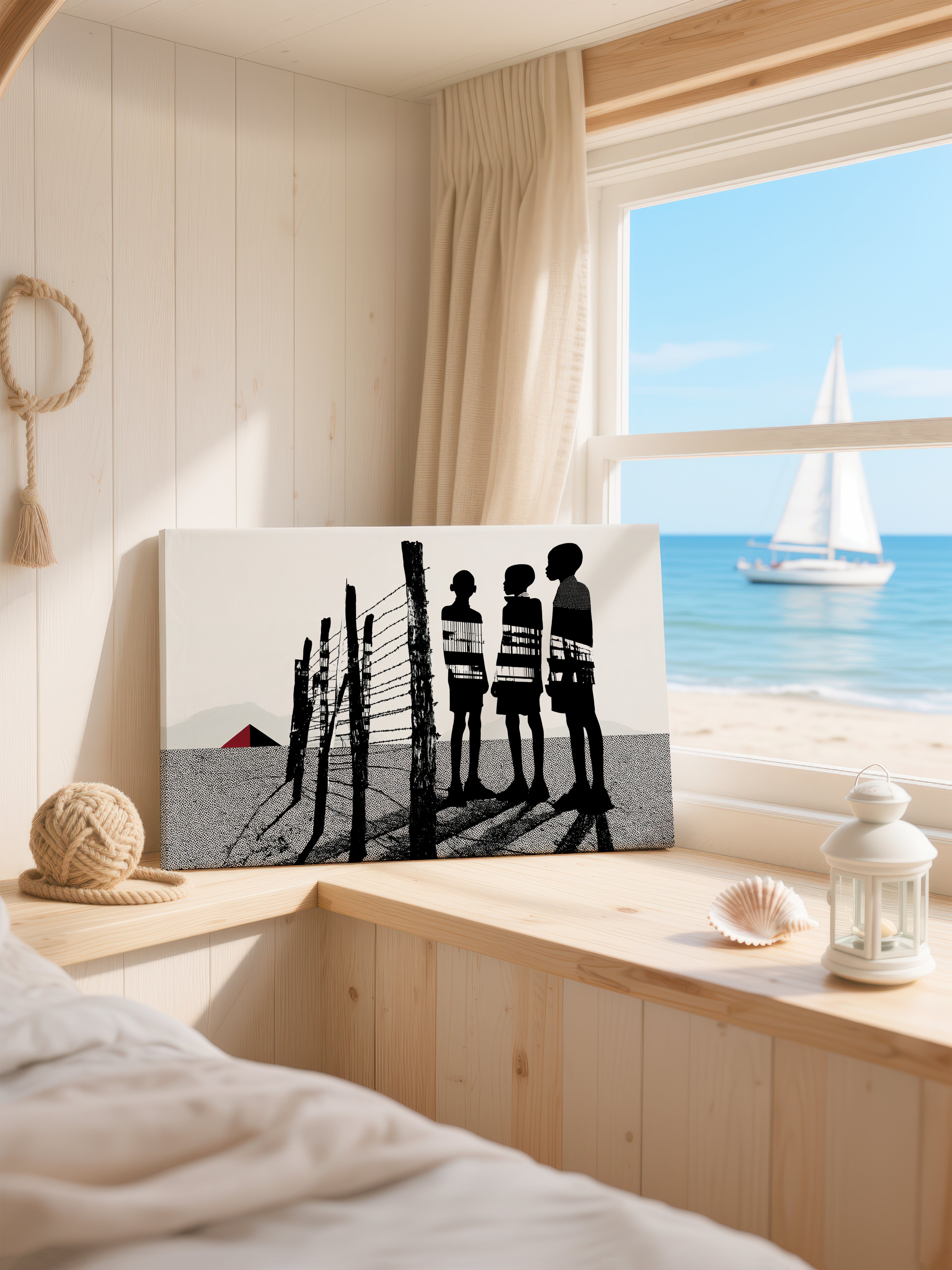 Minimalist Narrative – Surreal Minimal Storytelling Wall Art 007