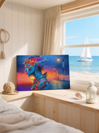 Twilight Prism – Surreal Cyber Fashion Wall Art 354
