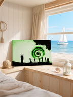 Minimal Surrealism – Surreal Clean Abstract Wall Art 035