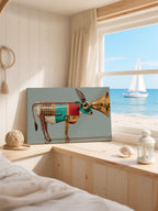 Melodic Bovine – Surreal Whimsical Musical Wall Art 217