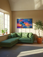 Twilight Prism – Surreal Cyber Fashion Wall Art 354