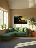 Shadow Dance – Surreal Ethereal Movement Wall Art 324