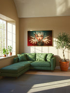 Surreal Portrait – Surreal Dreamlike Figure Wall Art 036