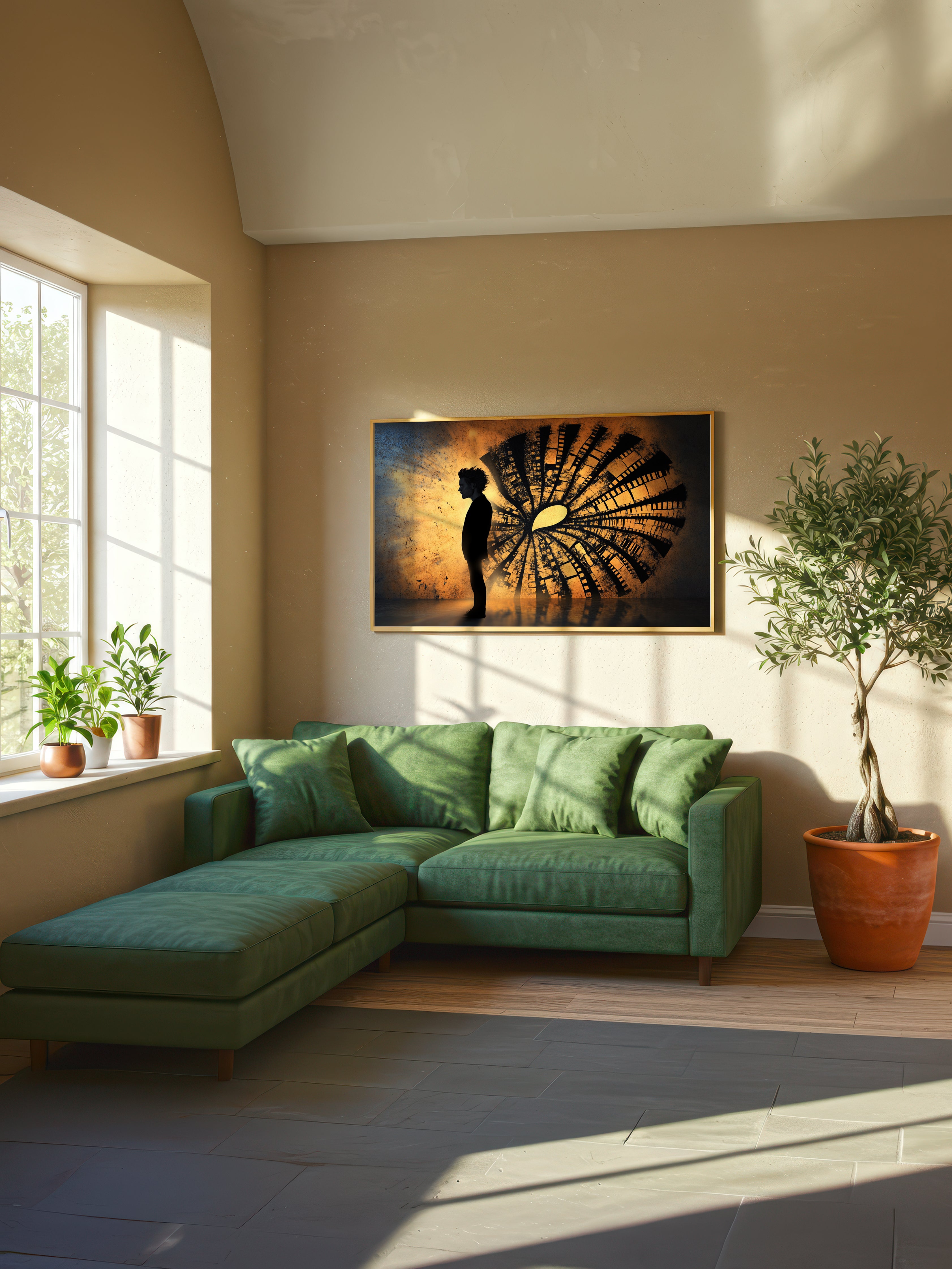 Conceptual Graphic Art – Surreal Bold Concept Wall Art 037