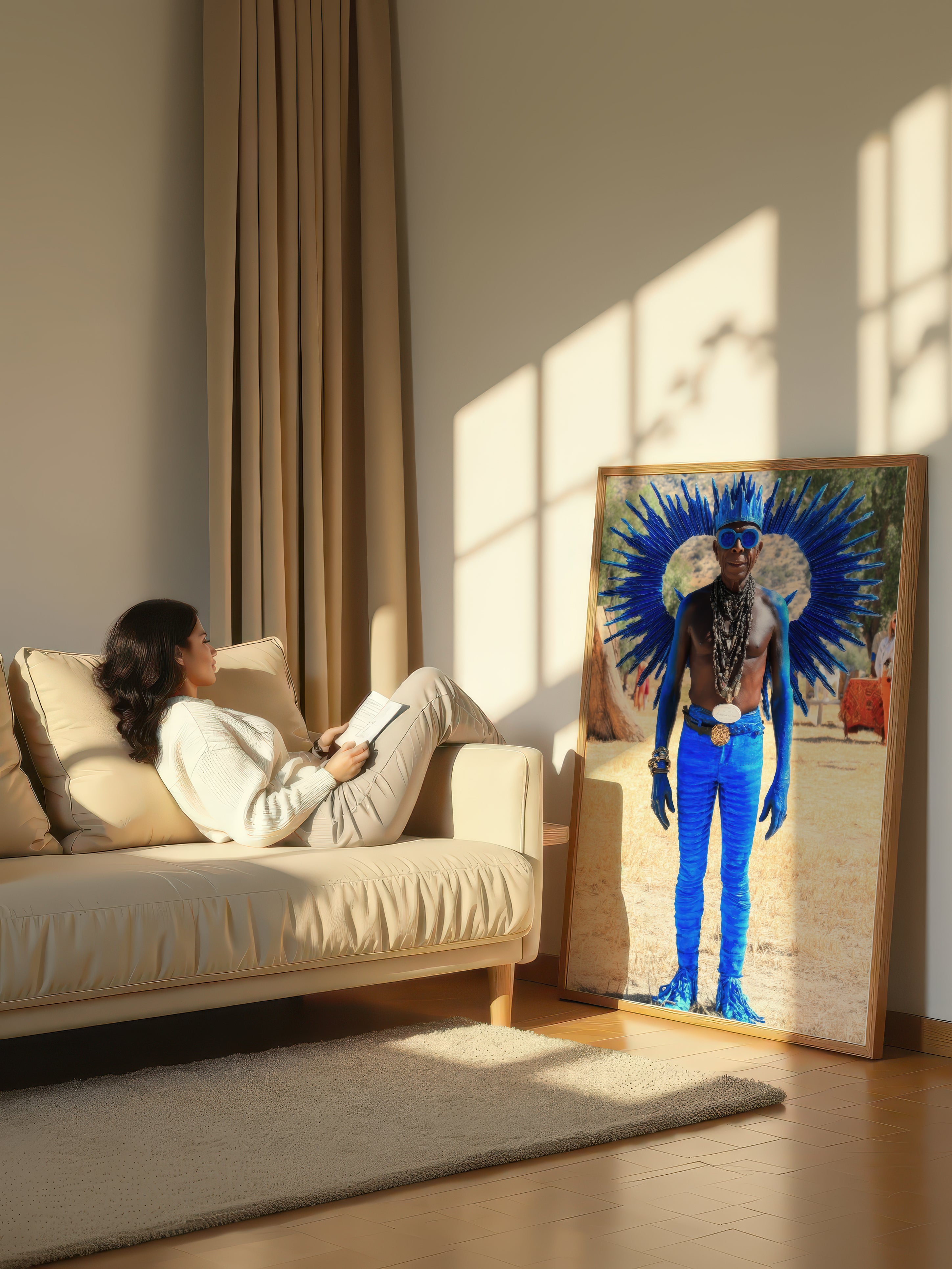 High-Fashion Figure – Surreal Fashion Wall Art 013