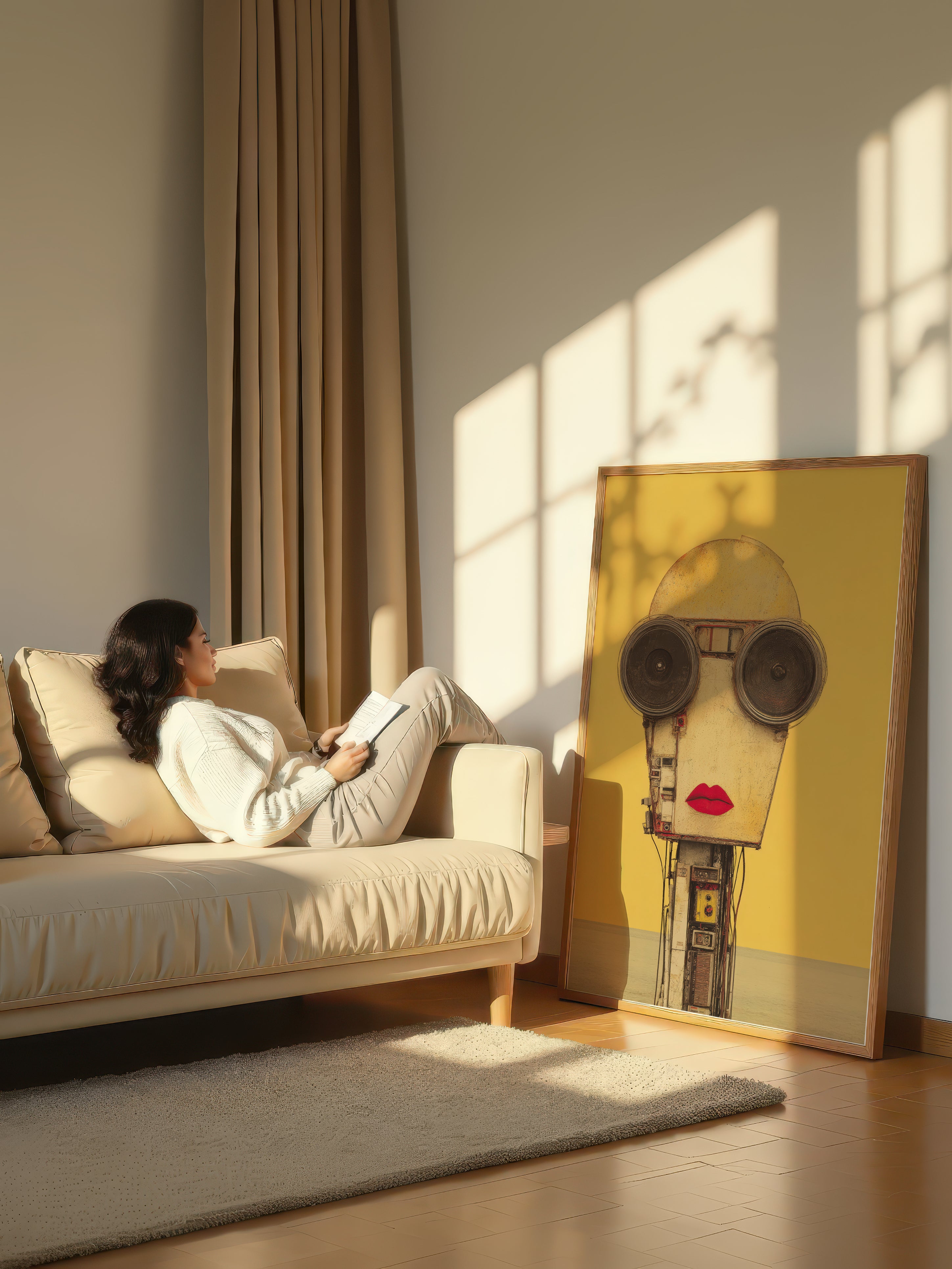 Pop Surreal Robot – Surreal Sci-Fi Wall Art 123