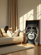 Surreal Cosmic Portrait – Surreal Cosmic Wall Art 075