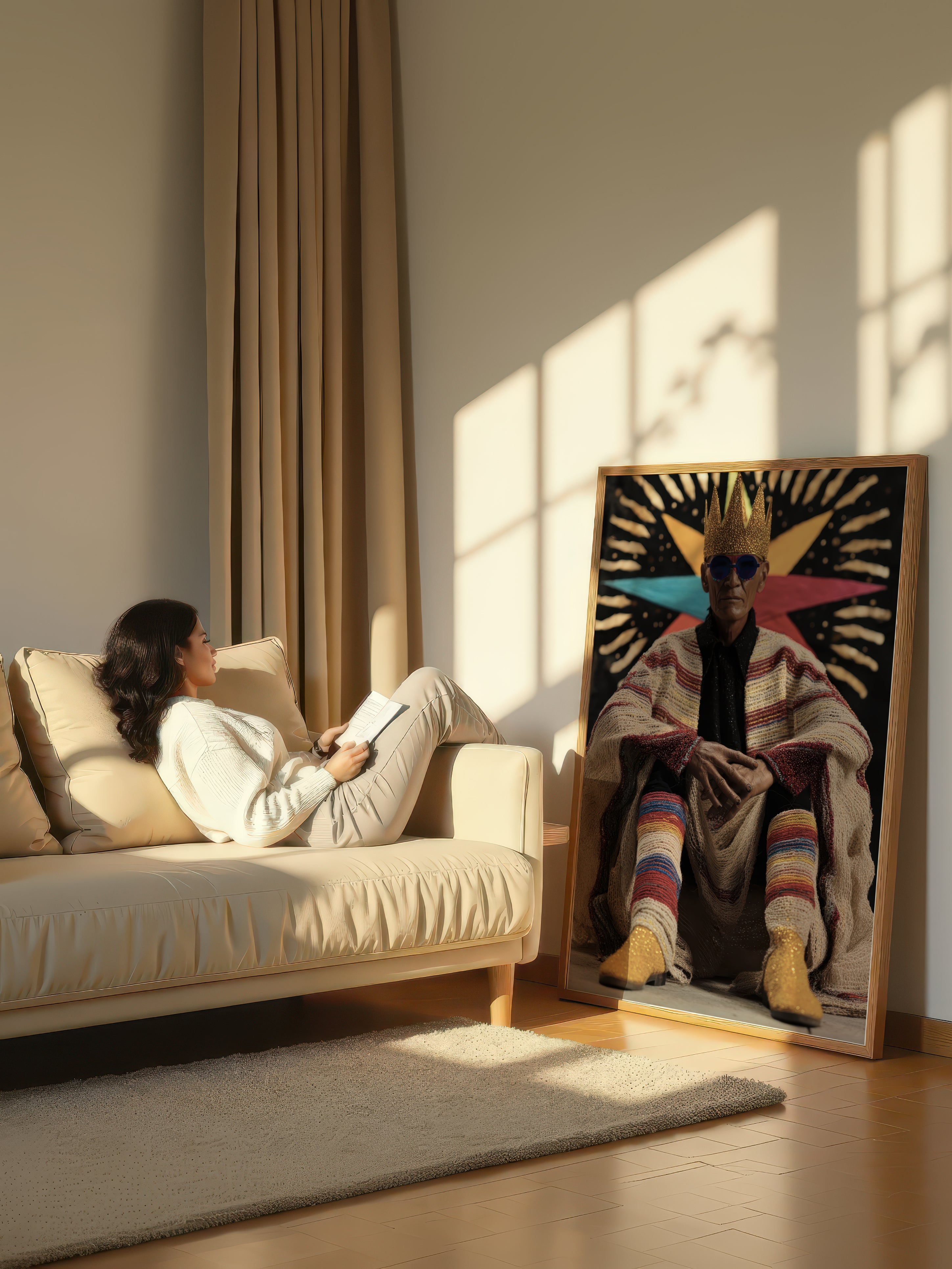 Modern Graphic Narrative – Surreal Graphic Wall Art 030
