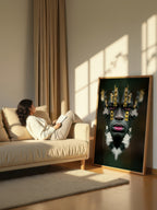 Stylized Conceptual Art – Surreal Symbolic Vision Wall Art 300