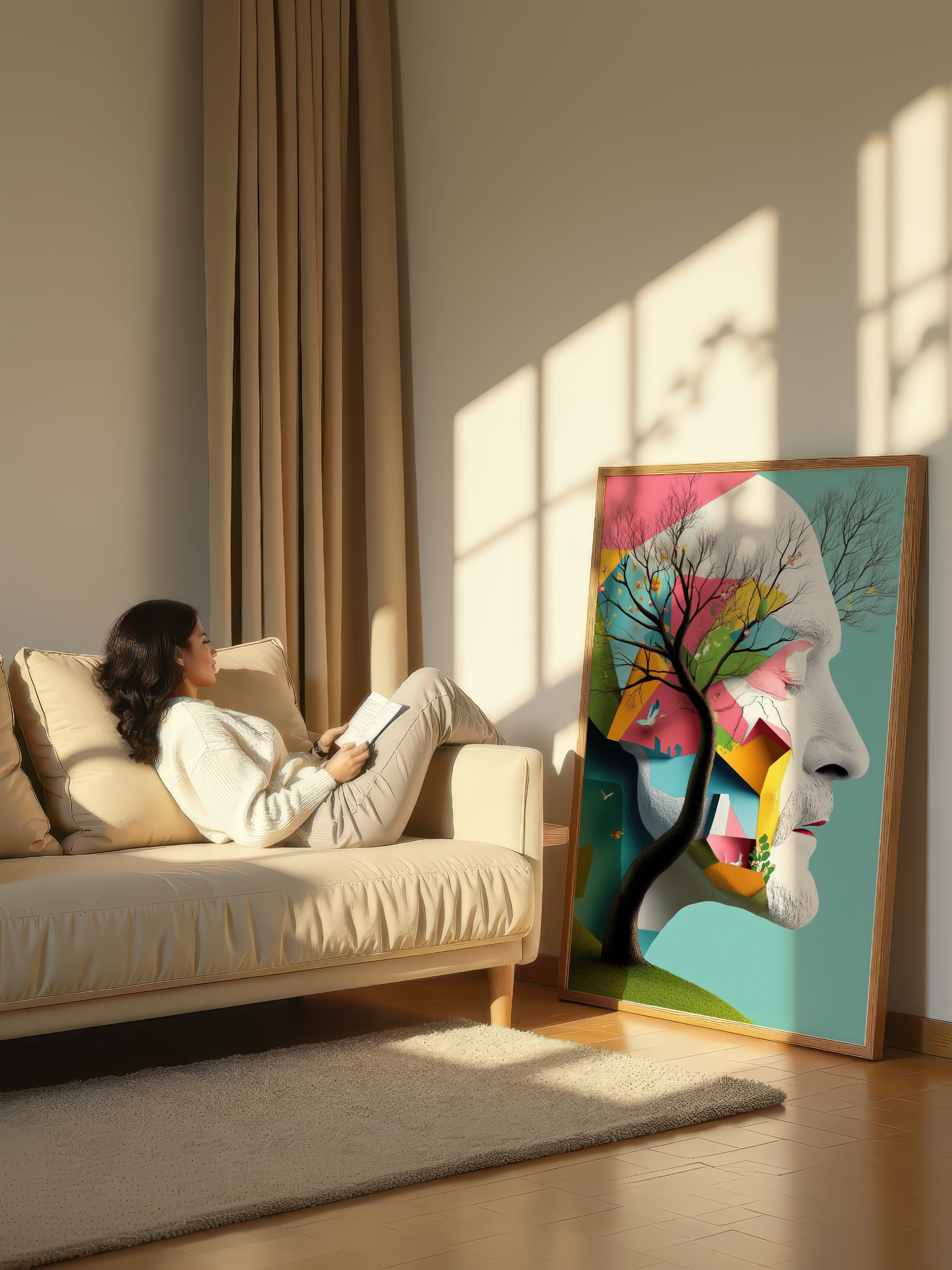 Botanical Mindscape – Surreal Nature Abstract Wall Art 233