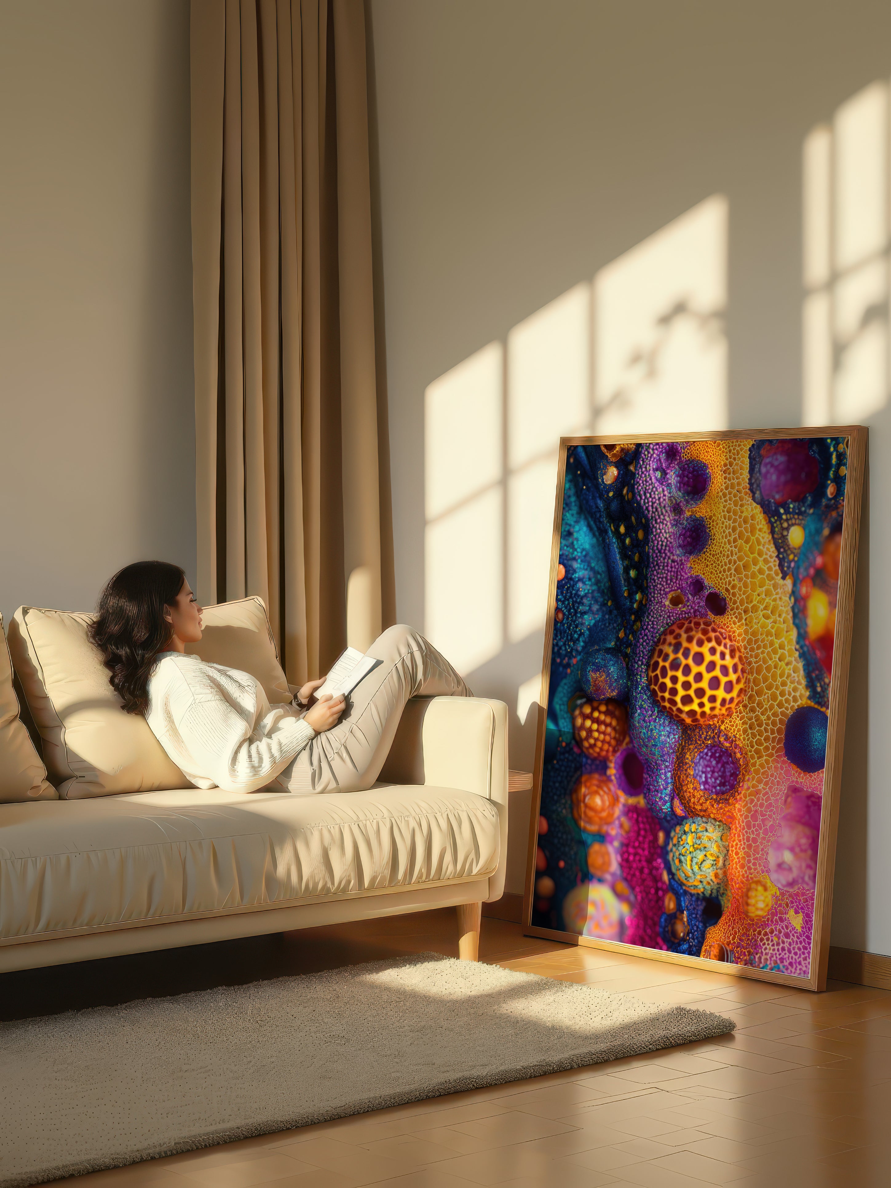 Intricate Texture – Surreal Detailed Surface Wall Art 307