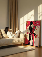 Psychedelic Pop Art – Surreal Vivid Graphic Portrait Wall Art 238