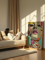 Pop Art Collage – Surreal Mixed Media Pop Wall Art 357