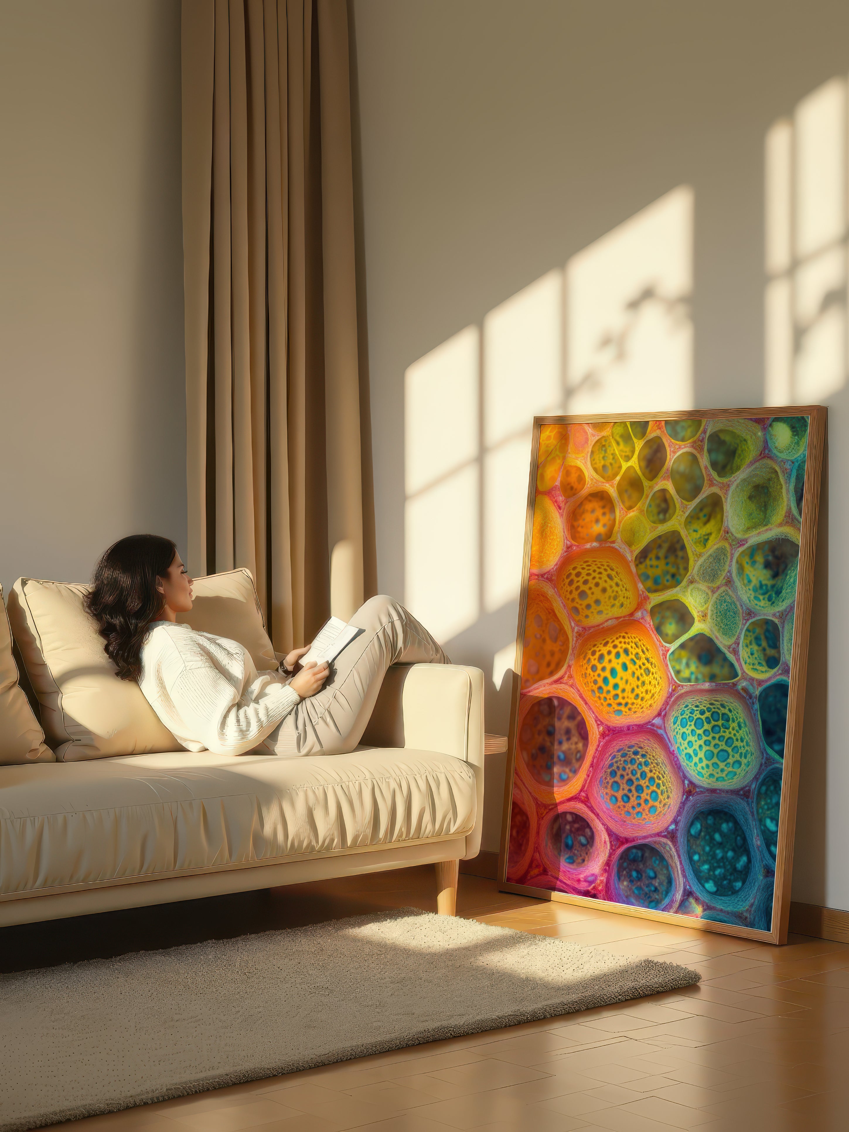 Vivid Macro – Surreal Close-Up Nature Wall Art 306