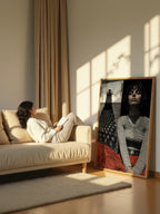 Modern Portrait Collage – Surreal Collage Wall Art 060