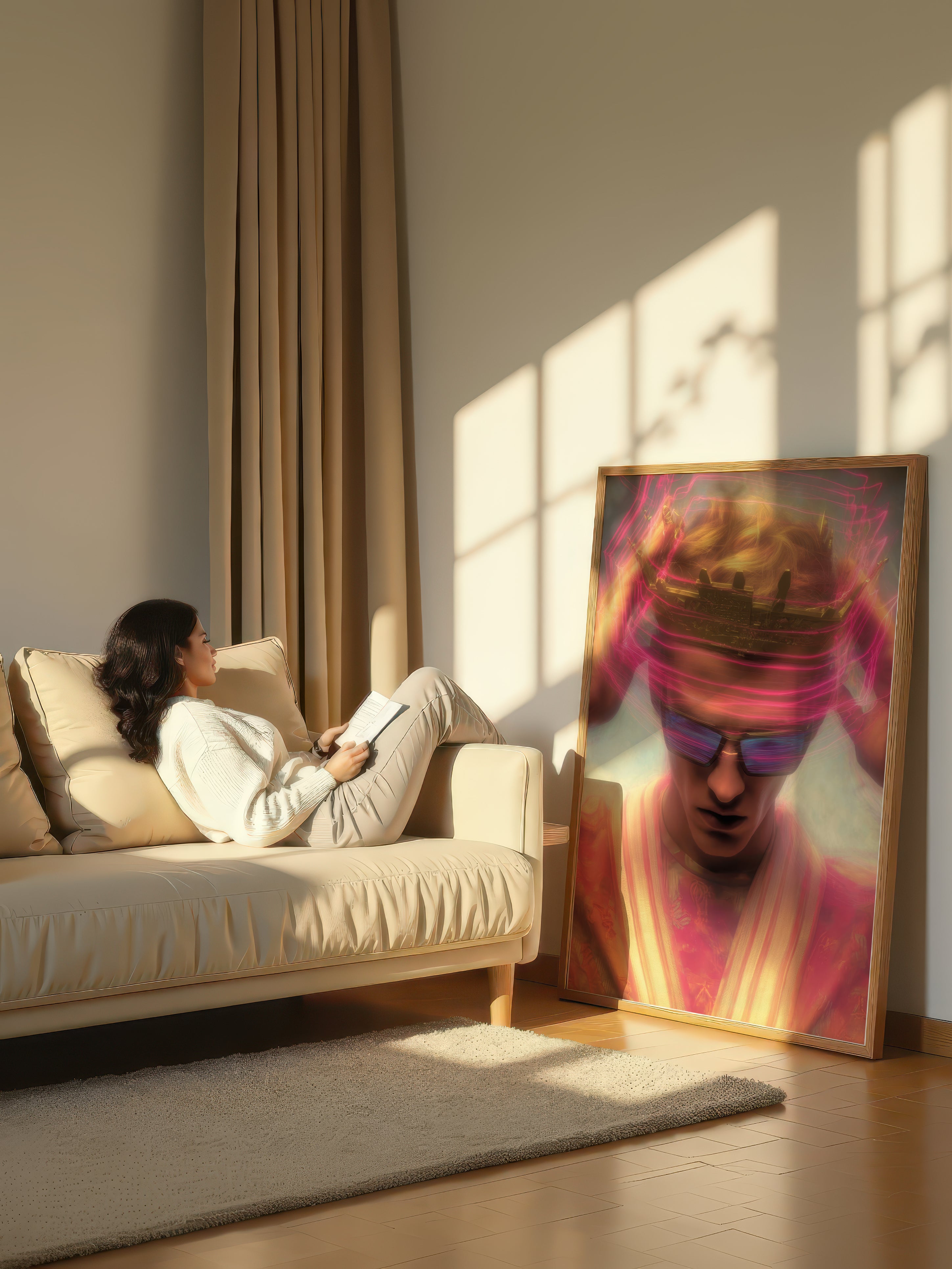 Pop Art Royalty – Surreal Pop Art Wall Art 064